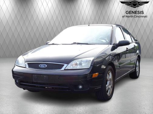 Pitch Black Clearcoat 2005 Ford Focus ZX4