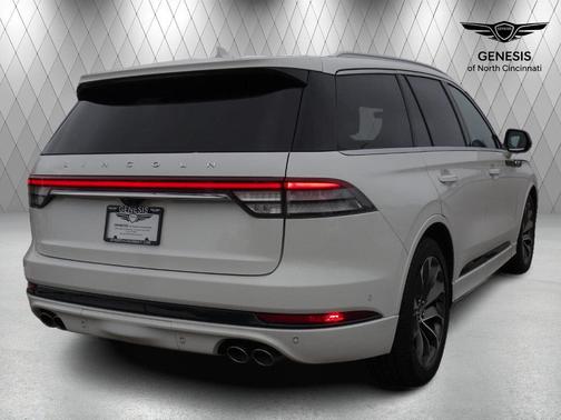 Pristine White Metallic Tri-Coat 2023 Lincoln Aviator Grand Touring AWD
