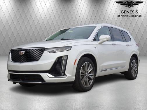 Crystal White Tricoat 2021 Cadillac XT6 Premium Luxury AWD