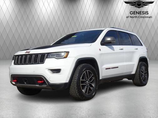 Bright White Clearcoat 2017 Jeep Grand Cherokee Trailhawk