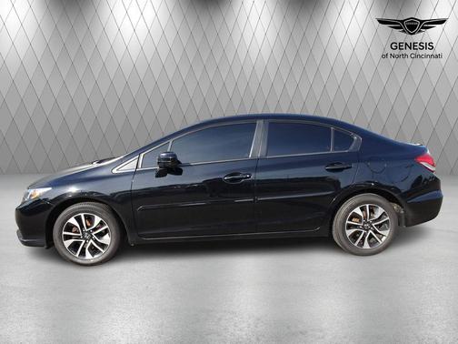 Crystal Black Pearl 2015 Honda Civic EX
