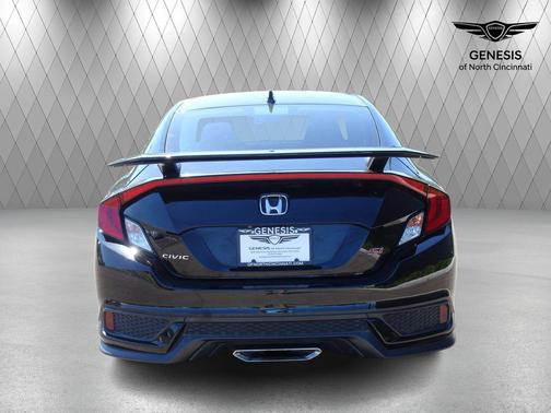 Crystal Black Pearl 2020 Honda Civic Si Base