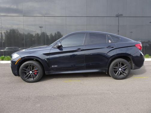 Carbon Black Metallic 2017 BMW X6 xDrive50i