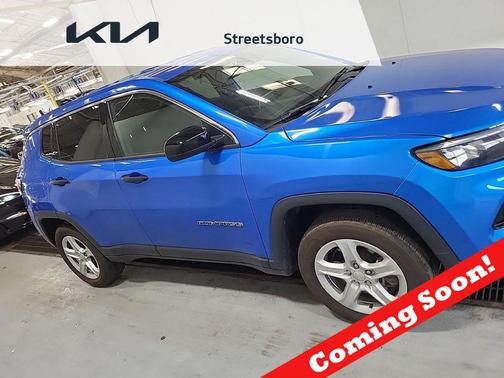 Laser Blue Pearlcoat 2023 Jeep Compass Sport