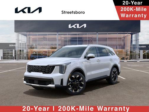 Glacial White Pearl 2026 Kia Sorento EX