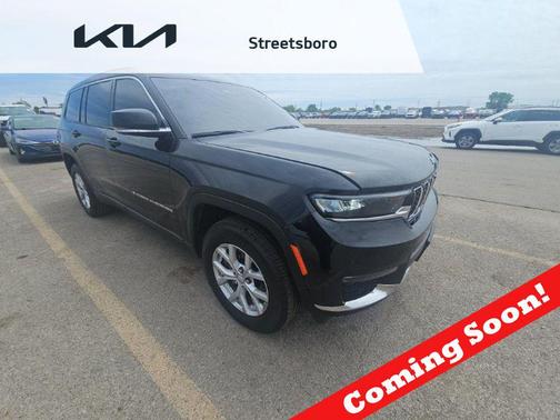 Diamond Black Crystal Pearlcoat 2023 Jeep Grand Cherokee L Limited