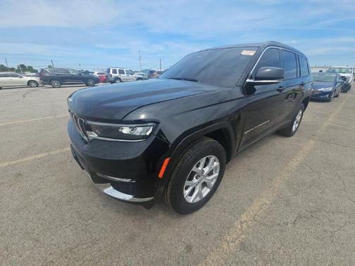 Diamond Black Crystal Pearlcoat 2023 Jeep Grand Cherokee L Limited