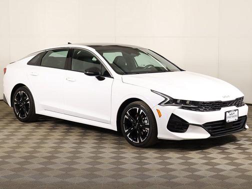 Glacial White Pearl 2023 Kia K5 GT-Line