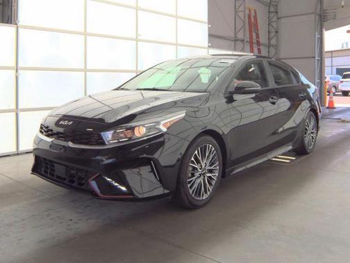 Aurora Black 2023 Kia Forte GT-Line