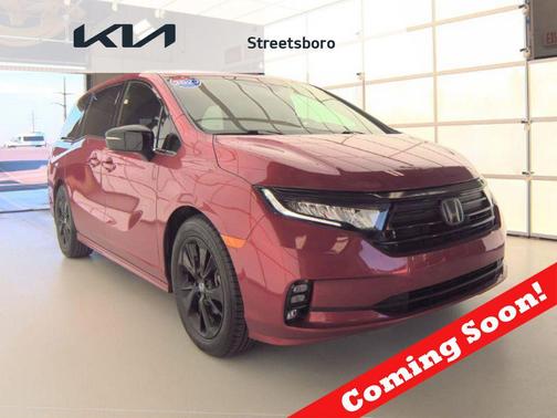 Radiant Red Metallic II 2023 Honda Odyssey Sport