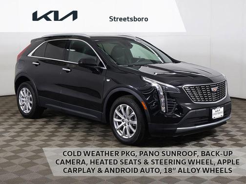 Stellar Black Metallic 2021 Cadillac XT4 Luxury
