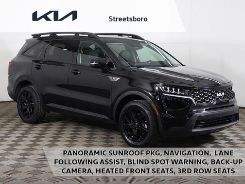 Ebony Black 2022 Kia Sorento S