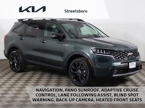 Aruba Green 2023 Kia Sorento EX
