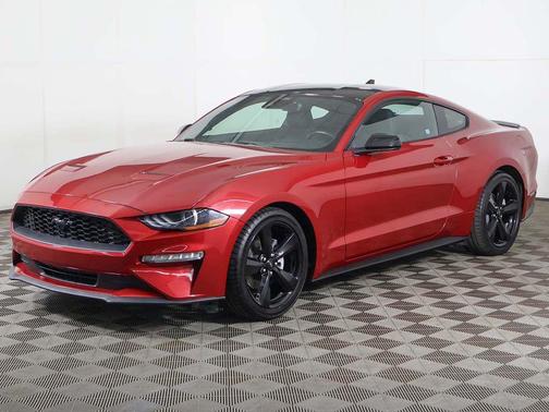 Rapid Red Metallic Tinted Clearcoat 2021 Ford Mustang EcoBoost