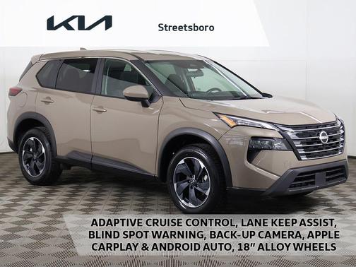 Baja Storm Metallic 2025 Nissan Rogue SV