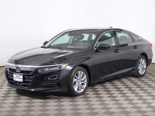 Black 2020 Honda Accord LX 1.5T