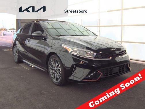 Aurora Black 2024 Kia Forte GT-Line