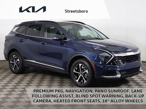 Vesta Blue 2024 Kia Sportage Hybrid EX