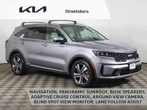 Steel Gray 2023 Kia Sorento Plug-In Hybrid SX Prestige