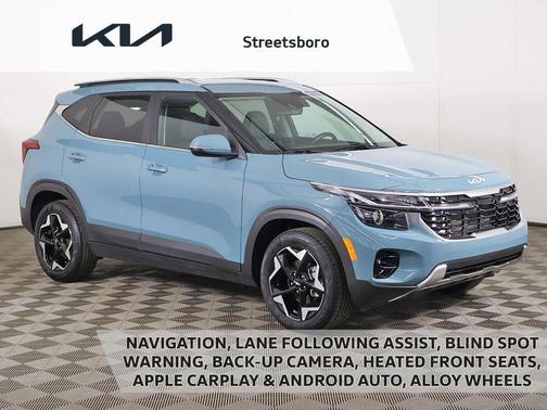 Pluton Blue 2024 Kia Seltos EX
