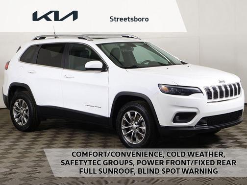 Bright White Clearcoat 2019 Jeep Cherokee Latitude Plus