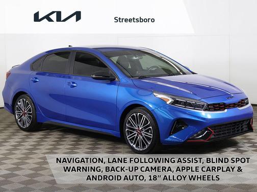 Sporty Blue 2022 Kia Forte GT