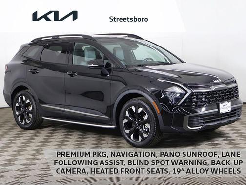 Ebony Black 2023 Kia Sportage X-Line
