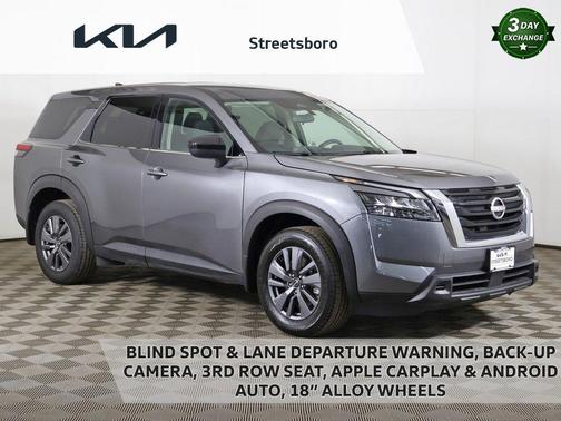 Gun Metallic 2024 Nissan Pathfinder S 4WD