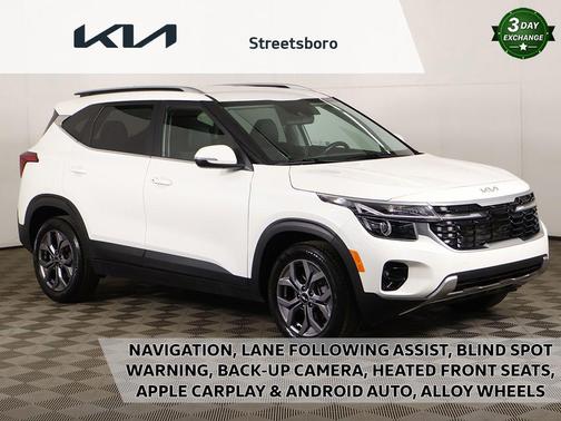 Snow White Pearl 2024 Kia Seltos S