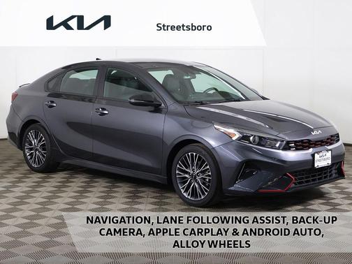 Gravity Gray 2023 Kia Forte GT-Line