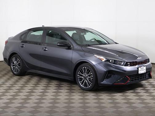 Gravity Gray 2023 Kia Forte GT-Line