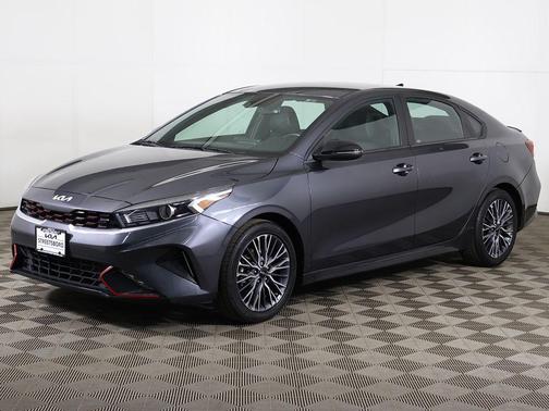 Gravity Gray 2023 Kia Forte GT-Line