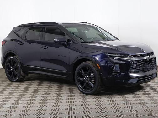 Midnight Blue Metallic 2021 Chevrolet Blazer RS