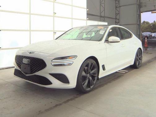 Alta White 2023 Genesis G70 2.0T AWD