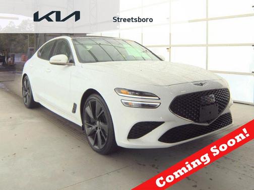Alta White 2023 Genesis G70 2.0T AWD