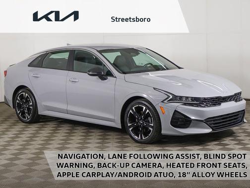 Wolf Gray 2022 Kia K5 GT-Line