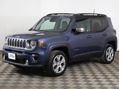 Slate Blue Pearlcoat 2020 Jeep Renegade Limited