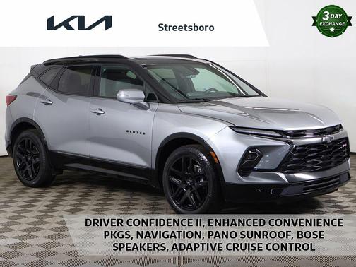 Sterling Gray Metallic 2023 Chevrolet Blazer RS