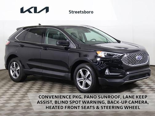 Agate Black Metallic 2024 Ford Edge SEL