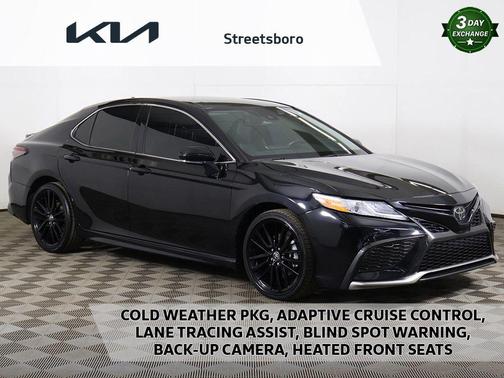 Midnight Black Metallic 2024 Toyota Camry XSE