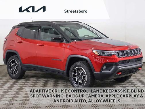Red Hot Pearlcoat 2025 Jeep Compass Trailhawk