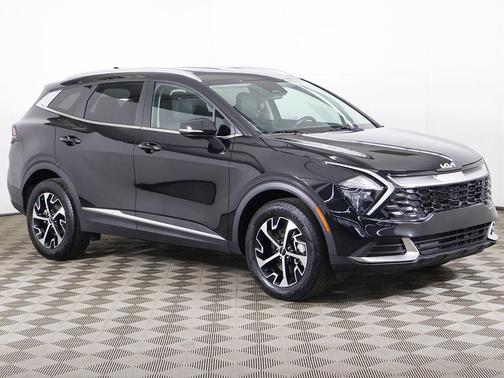 Fusion Black 2023 Kia Sportage Hybrid EX