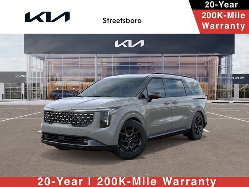 Ceramic Silver 2026 Kia Carnival SX