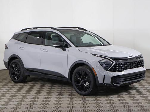 Wolf Gray 2025 Kia Sportage X-Line