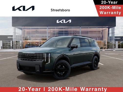 Black Jade Green 2027 Kia Telluride Hybrid X-Line SX