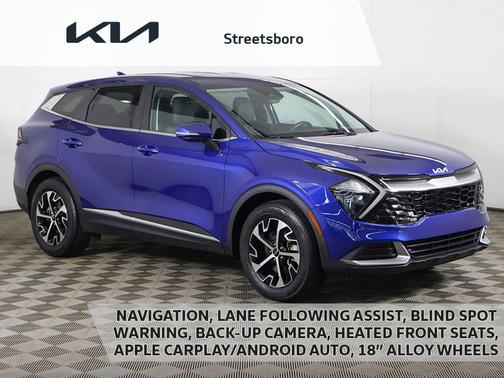 Sapphire Blue 2023 Kia Sportage EX