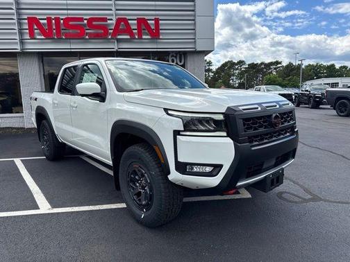 Glacier White 2026 Nissan Frontier PRO-4X