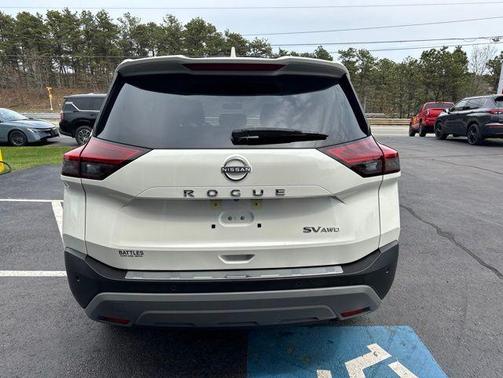 White 2023 Nissan Rogue SV