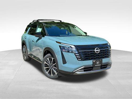 Baltic Teal/Super Black 2026 Nissan Pathfinder Platinum