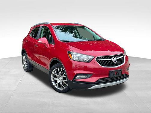 Winterberry Red Metallic 2018 Buick Encore Sport Touring